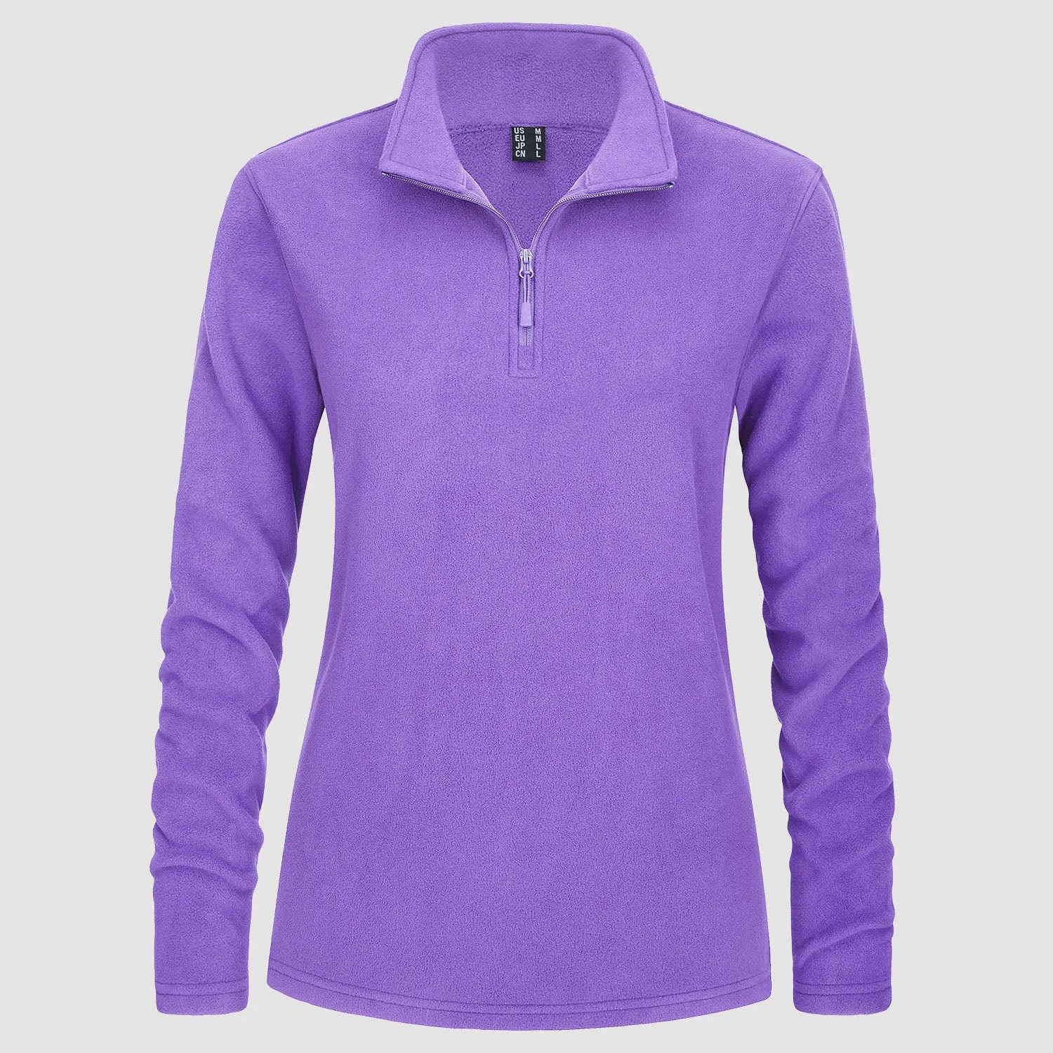 Women's Shirt 1/4 Zip Fleece Pullover Sweater Long Sleeve Sweatshirts Athletic Shirt