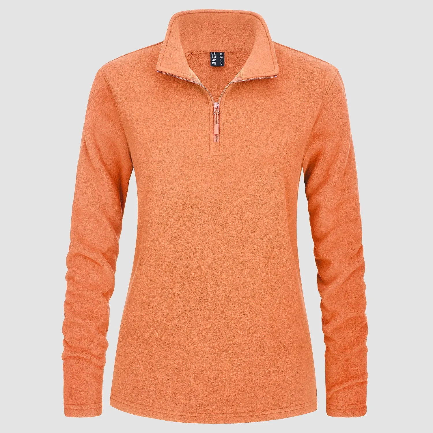 Women's Shirt 1/4 Zip Fleece Pullover Sweater Long Sleeve Sweatshirts Athletic Shirt