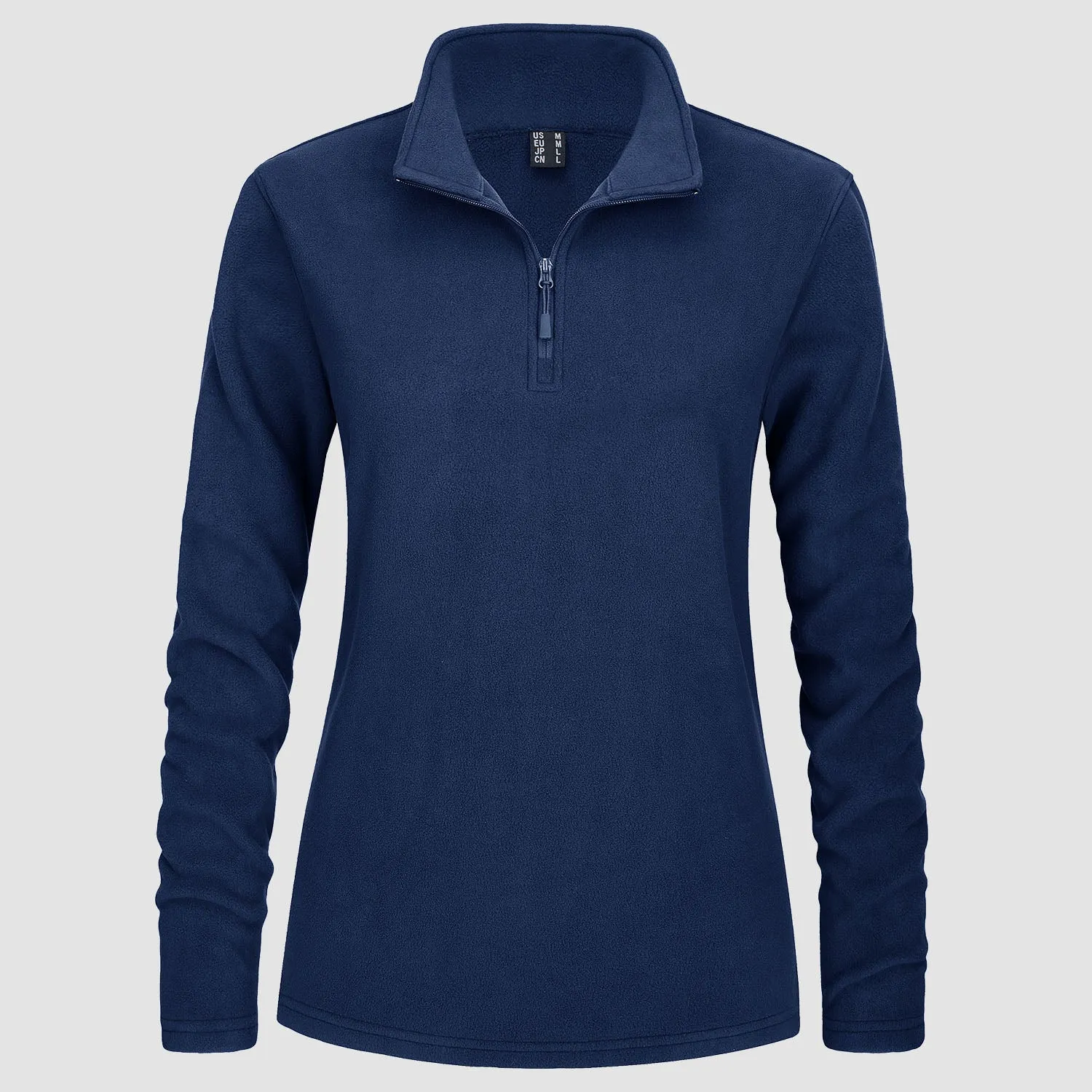 Women's Shirt 1/4 Zip Fleece Pullover Sweater Long Sleeve Sweatshirts Athletic Shirt